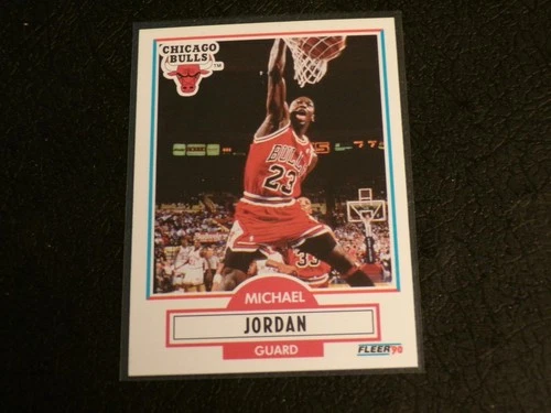 1990-91 Fleer #26 MICHAEL JORDAN card! BULLS! HOF!
