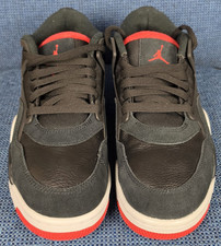 Nike Air Jordan 4 RM Black Varsity Red Wolf Grey Men’s SZ9.5 Sneakers FQ7939-061