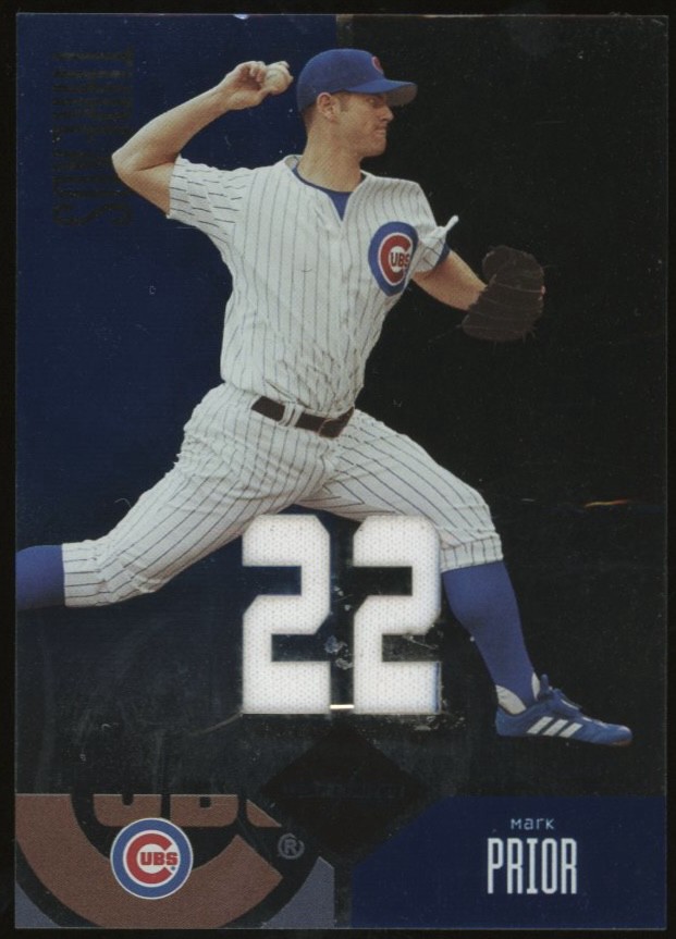 2004 Leaf Limited - Mark Prior #101 Threads Jersey Number /50 (MEM)