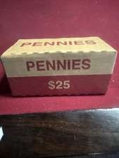 SEALED POSSIBLE 2025 Box of Pennies $25, NEVER OPENED PICKED UP NOV 2025