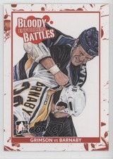 2011-12 ITG Enforcers Stu Grimson Matthew Barnaby #67 05u8