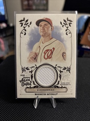2018 Topps Allen & Ginter - Full-Size Relics a Ryan Zimmerman #FSRA-RZ (MEM)