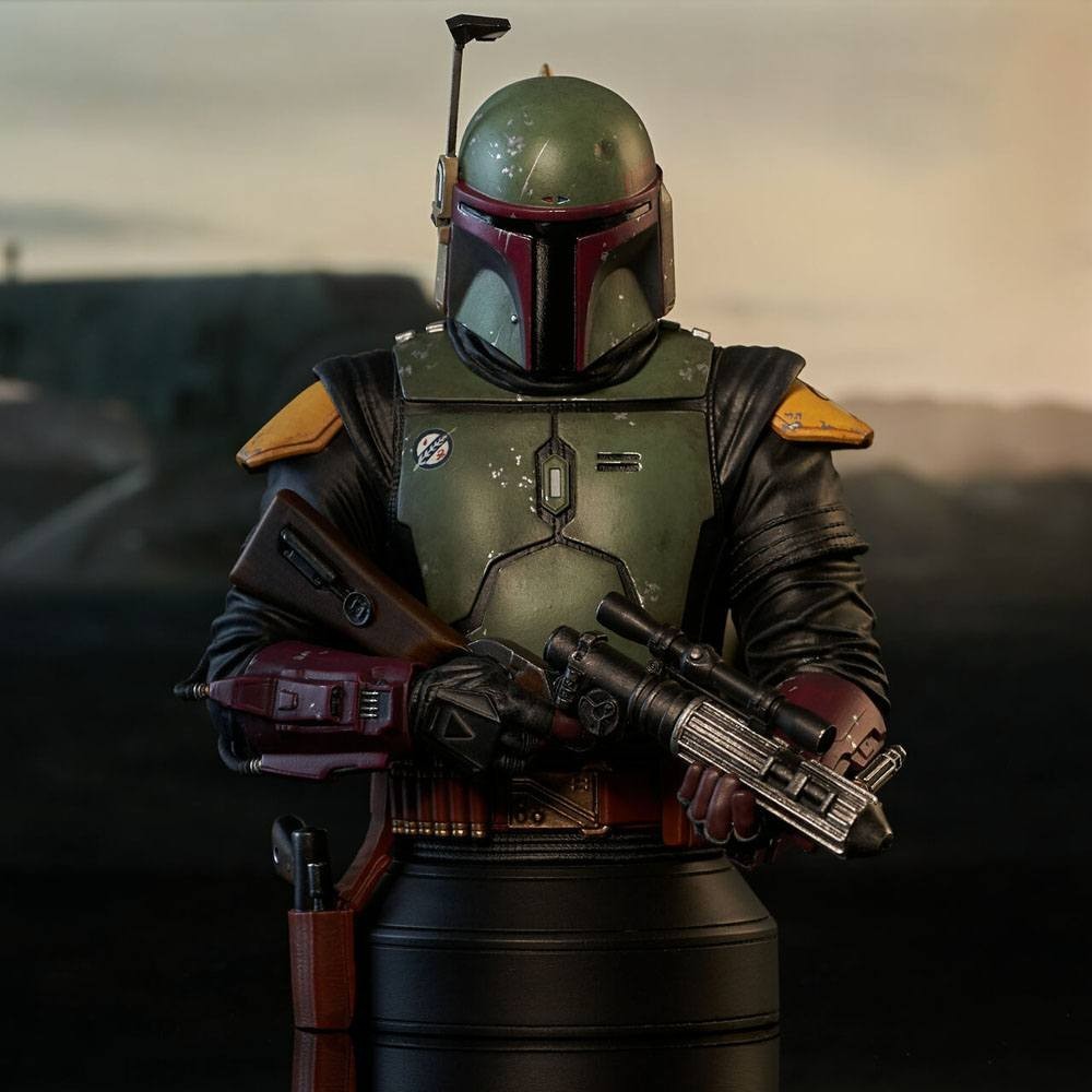 Star Wars: The Book of Boba Fett Busto 1/6 Boba Fett 15 cm GENTLE GIANT