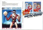 Dr Jim Stamps Fdc Panda Cachets 4X6 Card Dc Super Heroes Plastic Man