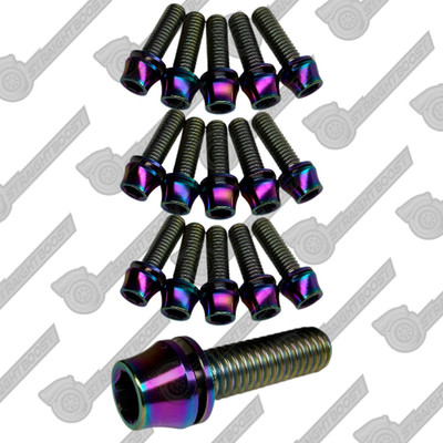 1JZ 2JZ Titanium Valve Rocker Cover Bolts | SUPRA Dress-Up Kit | NEOCHROME