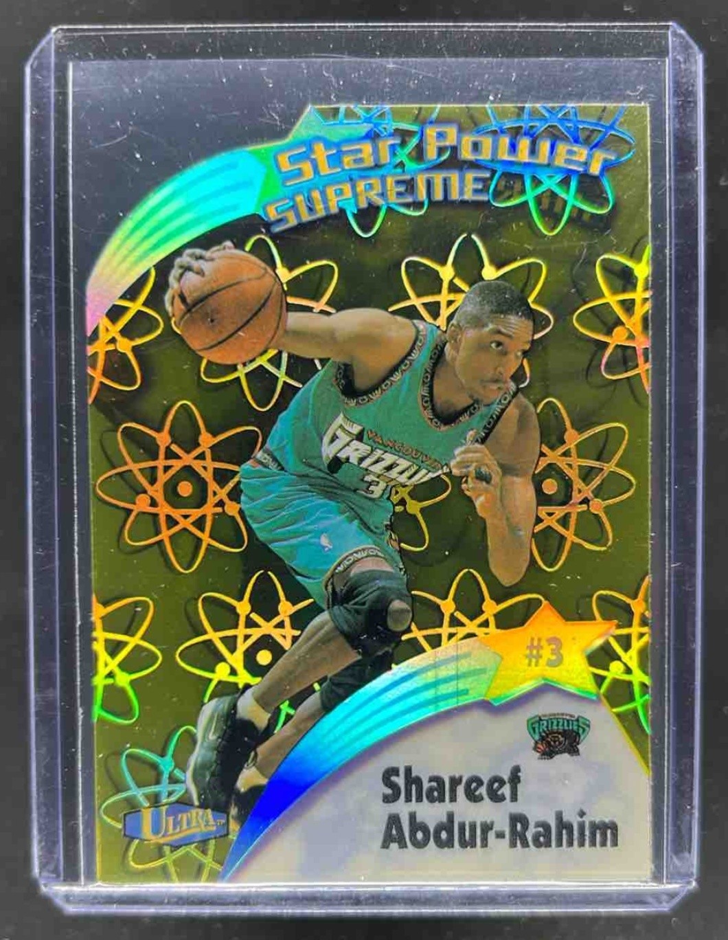 1997-98 Fleer Ultra Shareef Abdur-Rahim Star Power Supreme #9 SPS Grizzlies