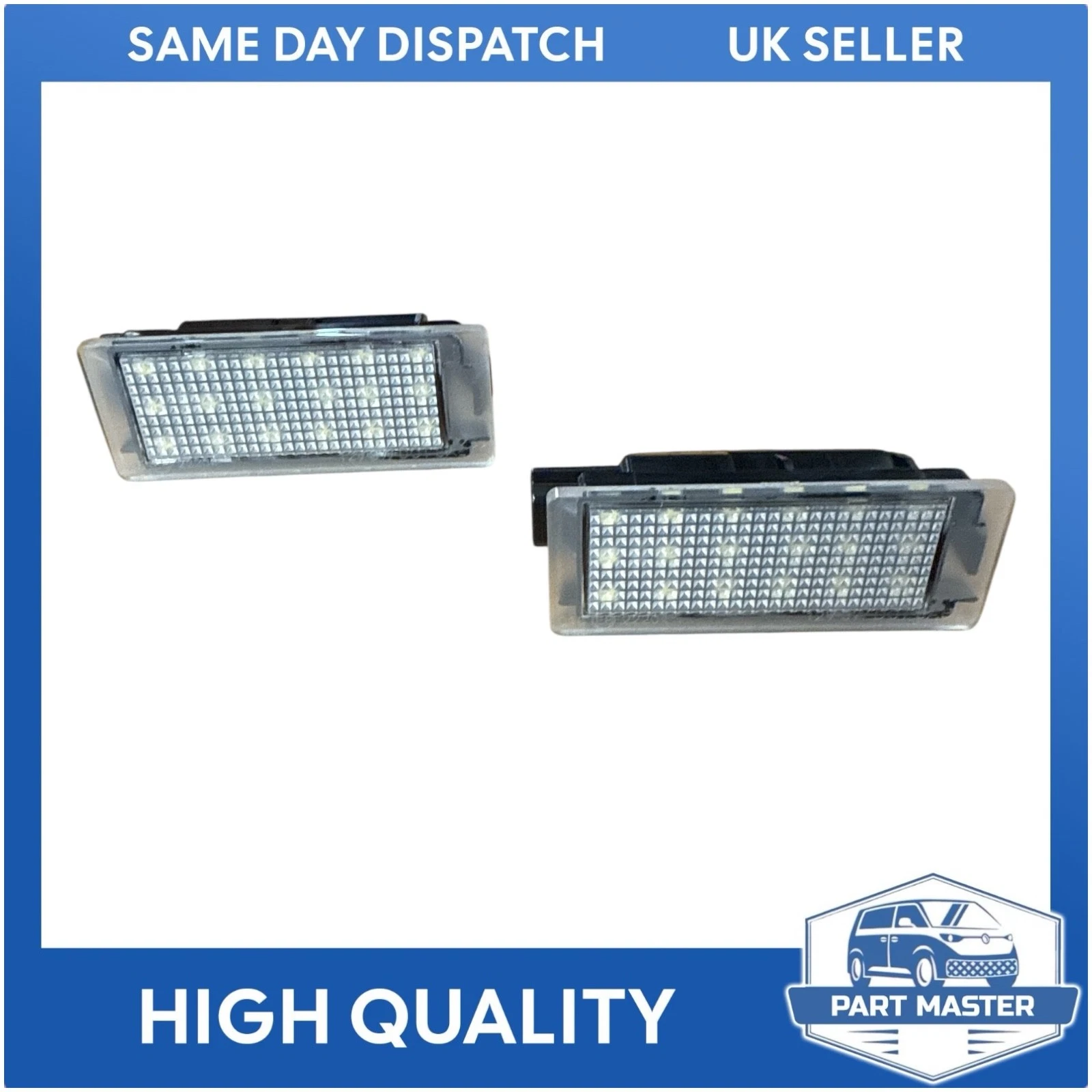 Licence Number Plate Light Led For Renault Clio Kadjar Master Megane Trafic
Opens in a new window or