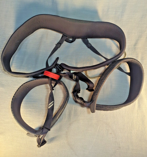 Black Diamond Climbing Harness XXL Tall Rock Climbing Mountaineering Safety