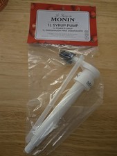 Monin 1L syrup pump Compatible with 1 Liter Plastic Bottles