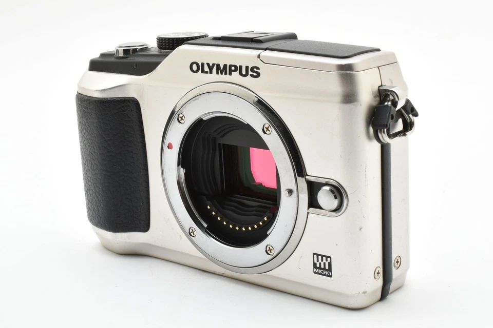 Olympus PEN E-PL2 12.3MP Digital Camera Body Silver Used 【Read】SC 3957 Japan - Image 2 of 4