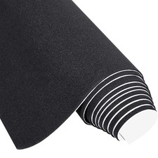 Adhesive Backed Neoprene Foam Sheet 1/16" Thick x 12" x 59" Roll Black Padding