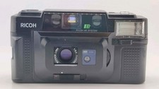 Ricoh FF-3AF Black Point And Shoot 35mm Film Compact Autofocus Camera  - WORKING