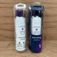 Everydrop EDR1RXD1 Refrigerator Ice & Water Filter For Whirlpool Lot of 2 Filter