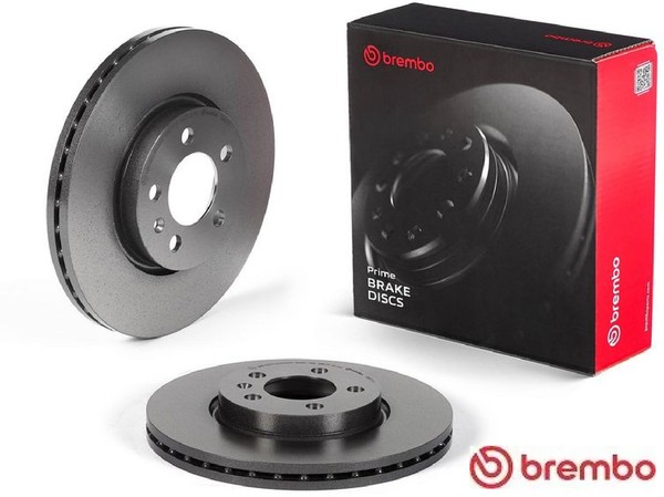 2X Bremsscheibe Brembo 09.D571.11 2 Bremsscheiben Vorderachse Vorne-image