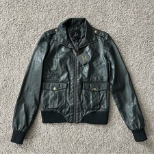 Jack Jacket Womens Size S Black Faux Leather