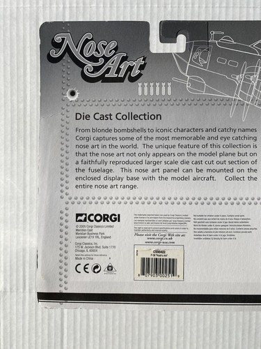 CORGI NOSE ART P-38 LIGHTNING NOAH’S ARK - Picture 11 of 12