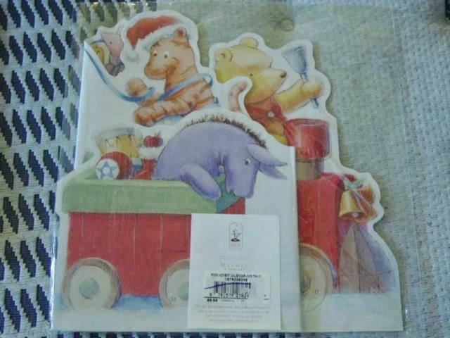 CLASSIC POOH Christmas Train ADVENT CALENDAR - Winnie the Pooh - Michel & Co. - Image 3 of 4