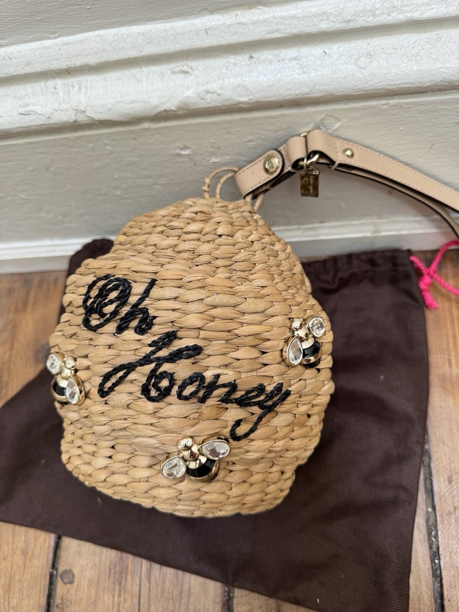 Kate Spade New York Down The Rabbit Hole Wicker Oh Honey