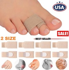 8  Hammer Toe Straightener Hammer Toe Splints Broken Toe Wraps Toe Corrector US