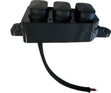 One Auxiliary Latching Button Switch Panel . 14 - 23 Harley Davidson Touring