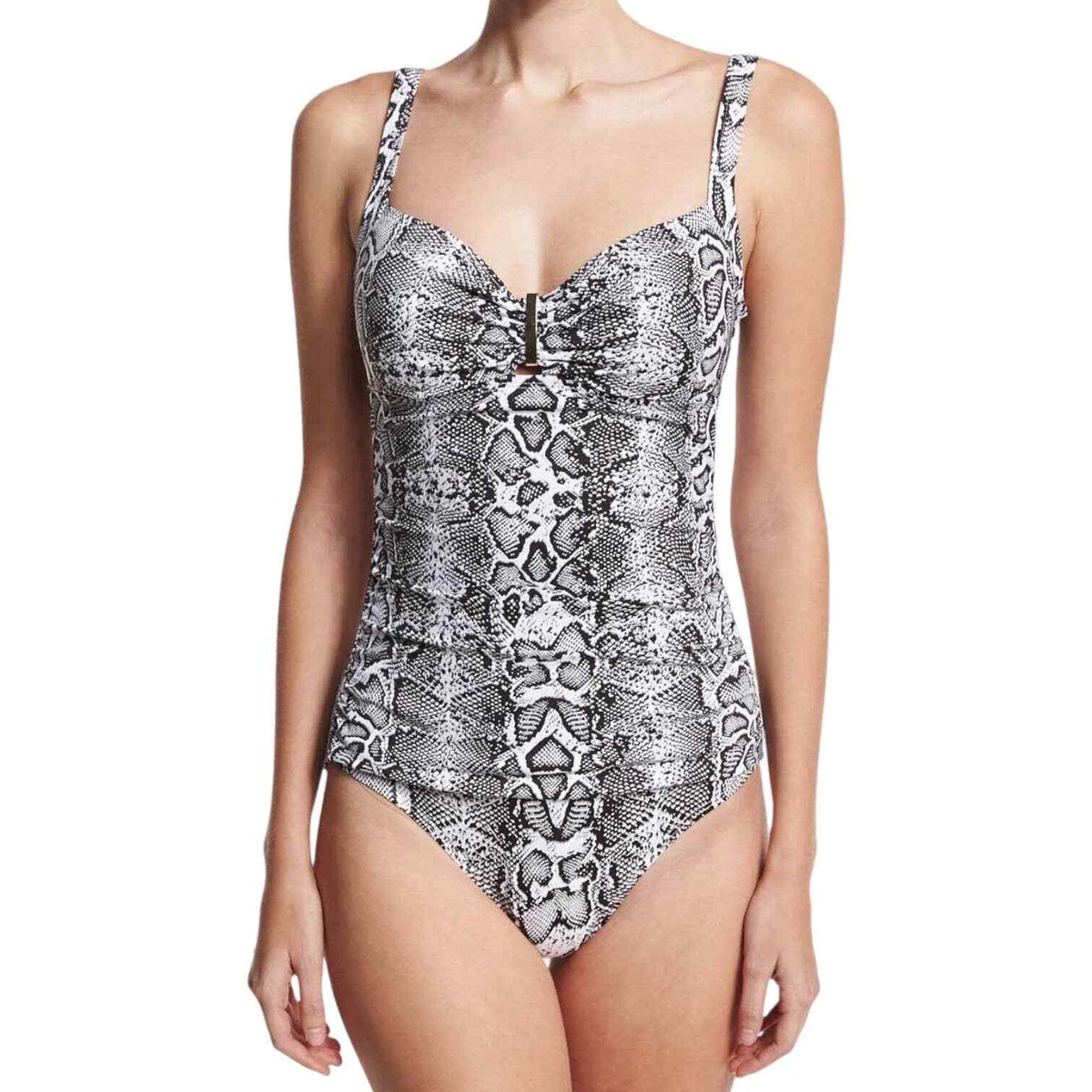 Womens snake hotsell print swimsuit