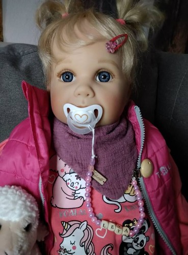❤️Künstlerpuppe von Monika Peter Leicht wie Reborn Toddler❤️ - Bild 4 von 10