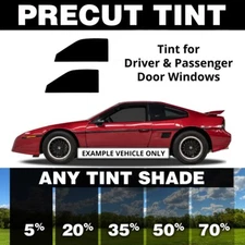 PreCut Window Film for Pontiac Fiero 84-88 Front Doors any Tint Shade