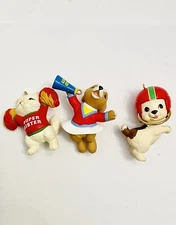 Hallmark Ornaments Yuletide Cheer Super Sister All Pro Brother NO BOXES