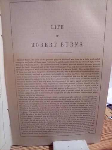 1855 "The Complete Works of Robert Burns" by Allan Cunningham Gd Illustrated HC - Picture 12 of 15