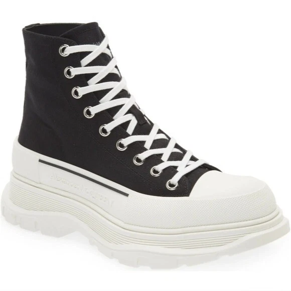 Alexander McQueen Tread Slick High-Top Sneakers