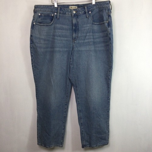 Madewell Women The Curvy Perfect Vintage High-Rise Denim Jeans Blue Size 20W NWT - Picture 12 of 12