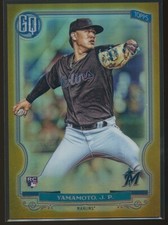 Jordan Yamamoto 2020 Gypsy Queen Box Topper Chrome Gold Refractor /50 Rookie RC