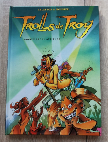 Pack 3 Statues Attakus - Schtroumpfs 2, Troll De Troy, Mourier, Lanfeust - BD - Neuf