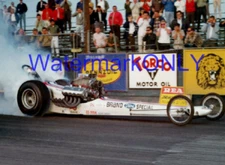 Tom "Mongoose" McEwen '68 "Brand Special" "SlingShot" Top Fuel Dragster PHOTO! 