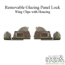 Andersen Wing Clips For Glazing Panel Removable Wing Locks With Housing Stone