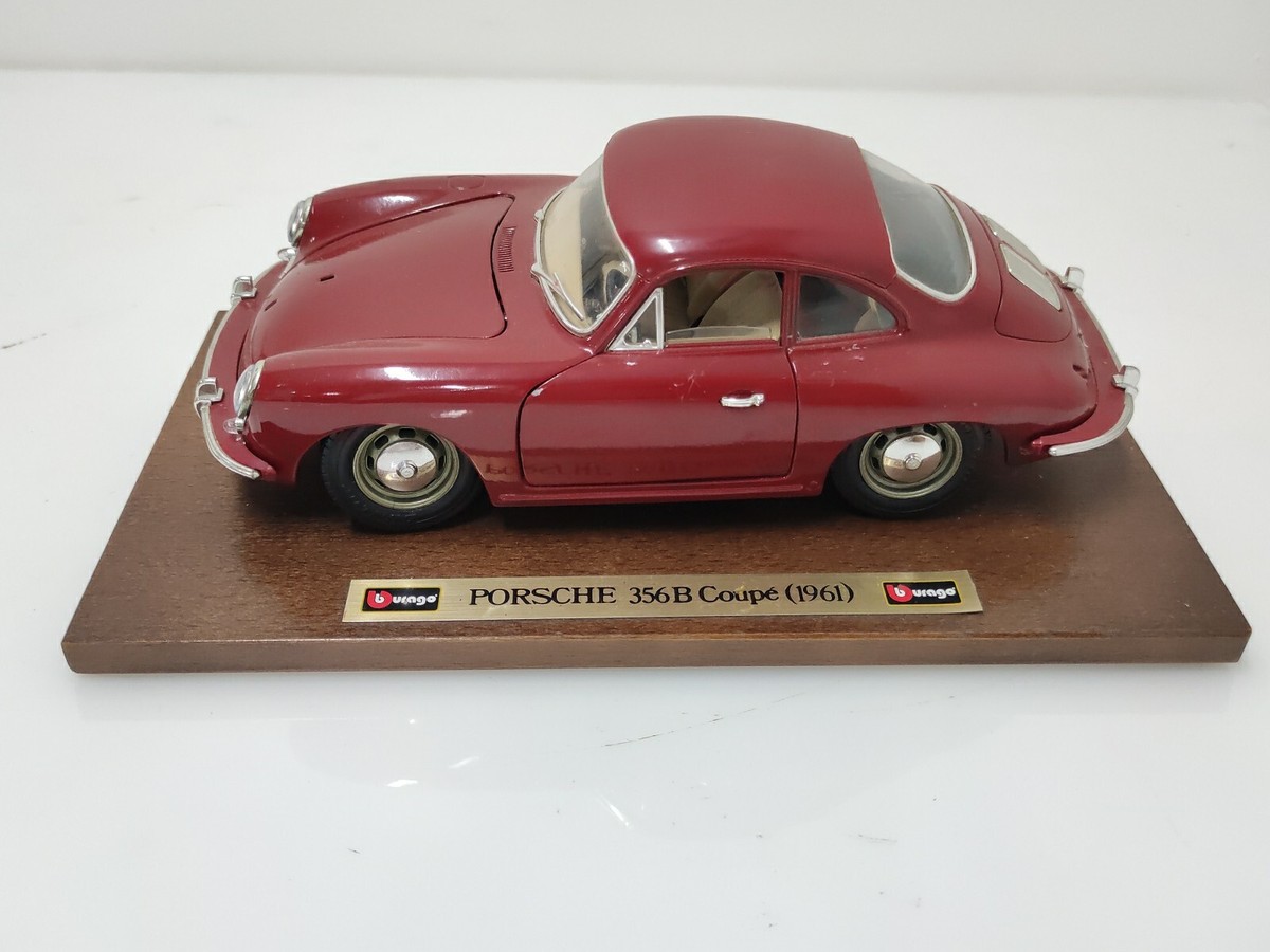 Burago Porsche 356 B Coupé (1961) Rosso , modellino statico