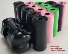 Dog Waste Poop Bags Pet Clean Up Refills Roll Leak Proof Free Dispenser