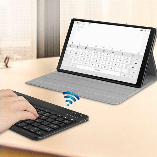 For Lenovo Tab M10 HD 2nd TB-X306F 10.1" Wireless Keyboard Mouse Flip Case Cover - Picture 21 of 40