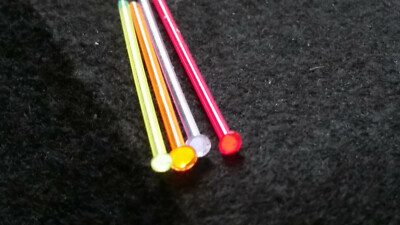 Private listing: BULLSEYE FIBER OPTICS 1mm or 1.5mm red 1 foot