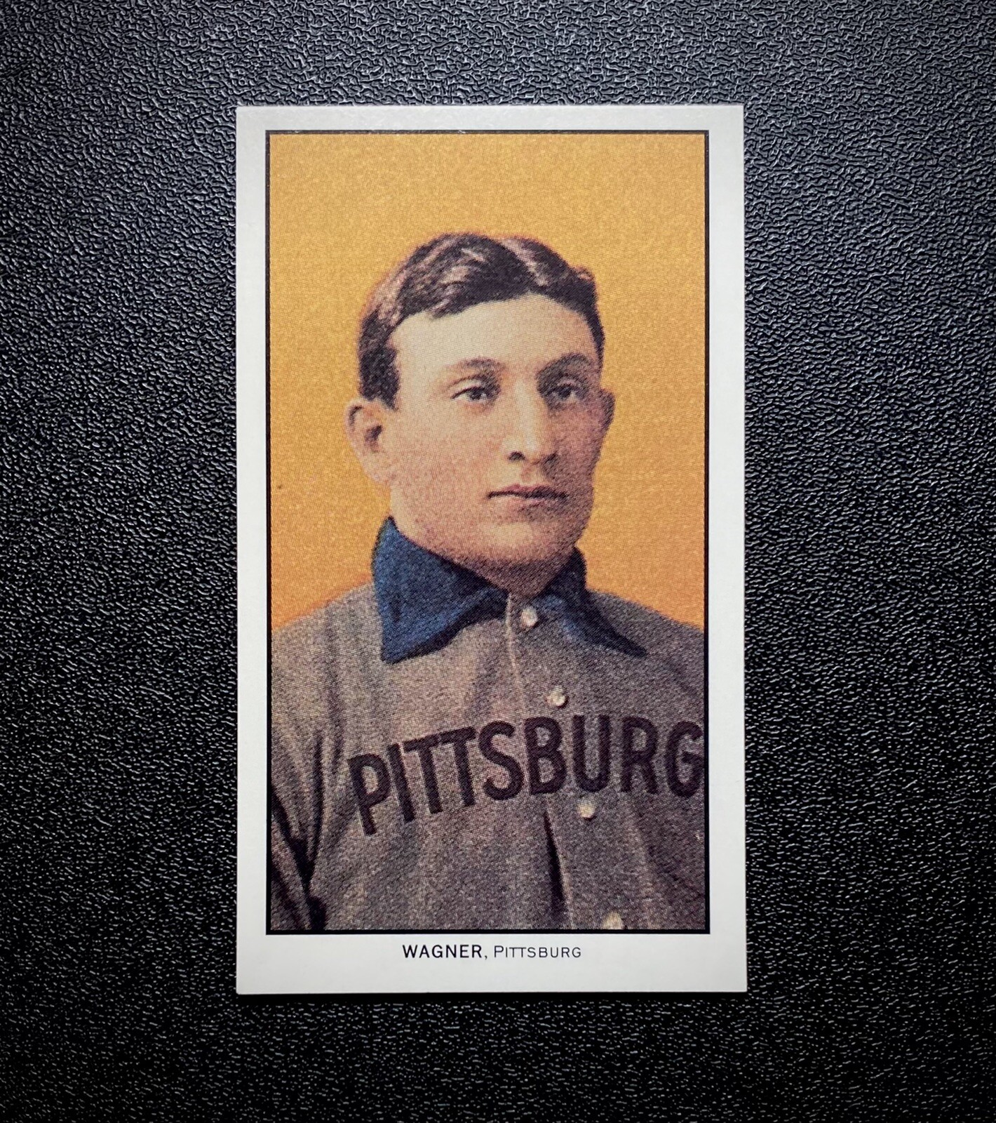4x REPRINT Honus Wagner T206 Tobacco Piedmont Baseball Cards Pirates RC REPRINT view 3