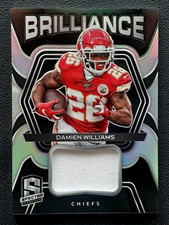 DAMIEN WILLIAMS JERSEY 2020 PANINI SPECTRA BRILLIANCE MATERIALS #68/99     30570