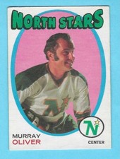 1971-72 OPC 239 Murray Oliver Minnesota North Stars! EXMT!  *SET BREAK*
