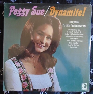 PEGGY SUE, Dynamite! USA New Old Stock Sealed LP
