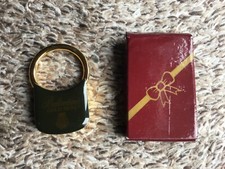 Ballantyne&rsquo;s Gold Seal Whisky Metall Schl&uuml;sselanh&auml;nger Vintage 1990er selten, neu, verpackt