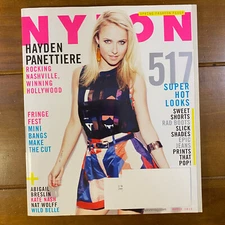 Used Nylon Magazine March 2013 Spring Fashion Hayden Panettiere