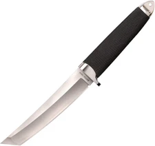 Cold Steel Master Tanto San Mai Black Stainless Fixed Blade Knife w/ Sheath 35AB