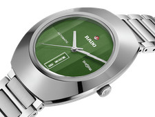 New Rado DiaStar Original Stainless Steel Green Dial Men's Watch R12160303 4