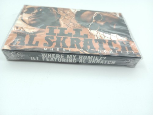 ILL AL SKRATCH 'WHERE MY HOMIEZ?' Cassette Maxi-Single ©1994 Hip-Hop - SEALED - Picture 3 of 6