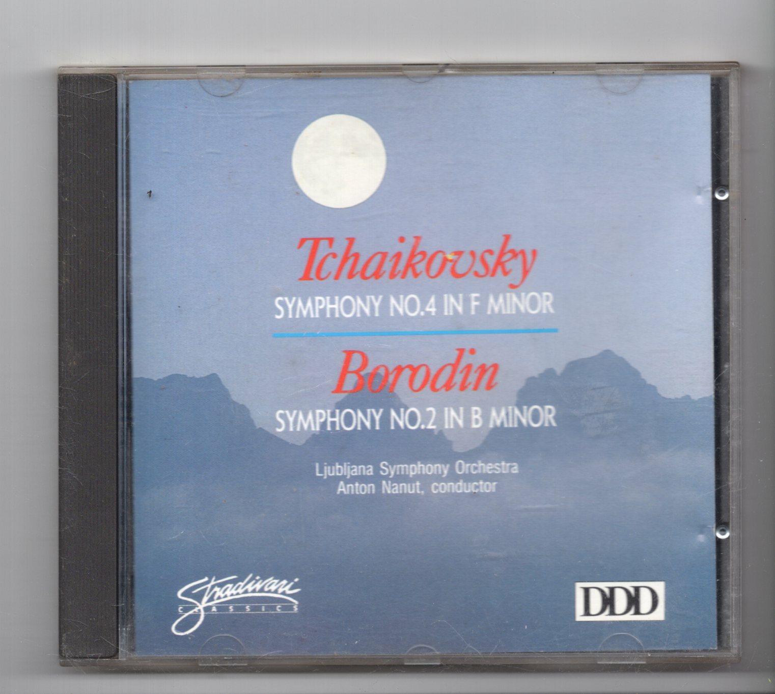 (JT187) Tchaikovsky, Symphony No 4 / Borodin, Symphony No 2 - 1992 CD
