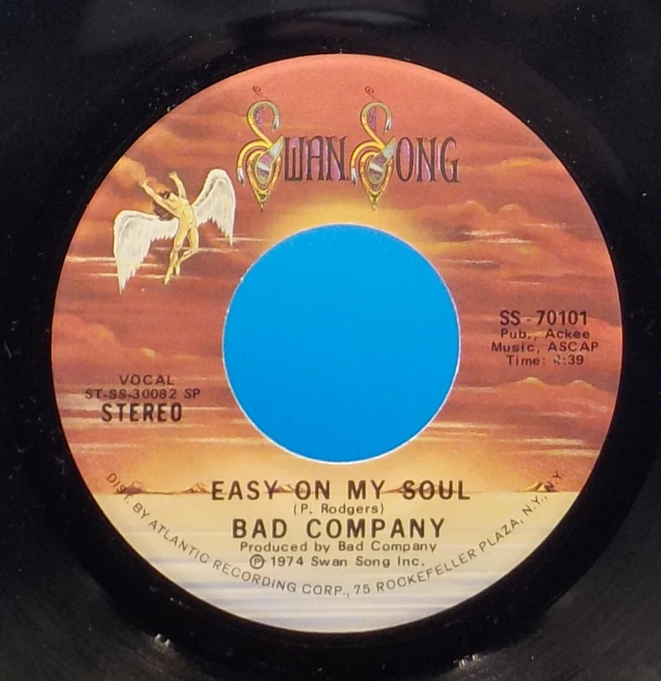 Bad Company 45 Movin' On / Easy On My Soul NM G2 - Image 2 of 2